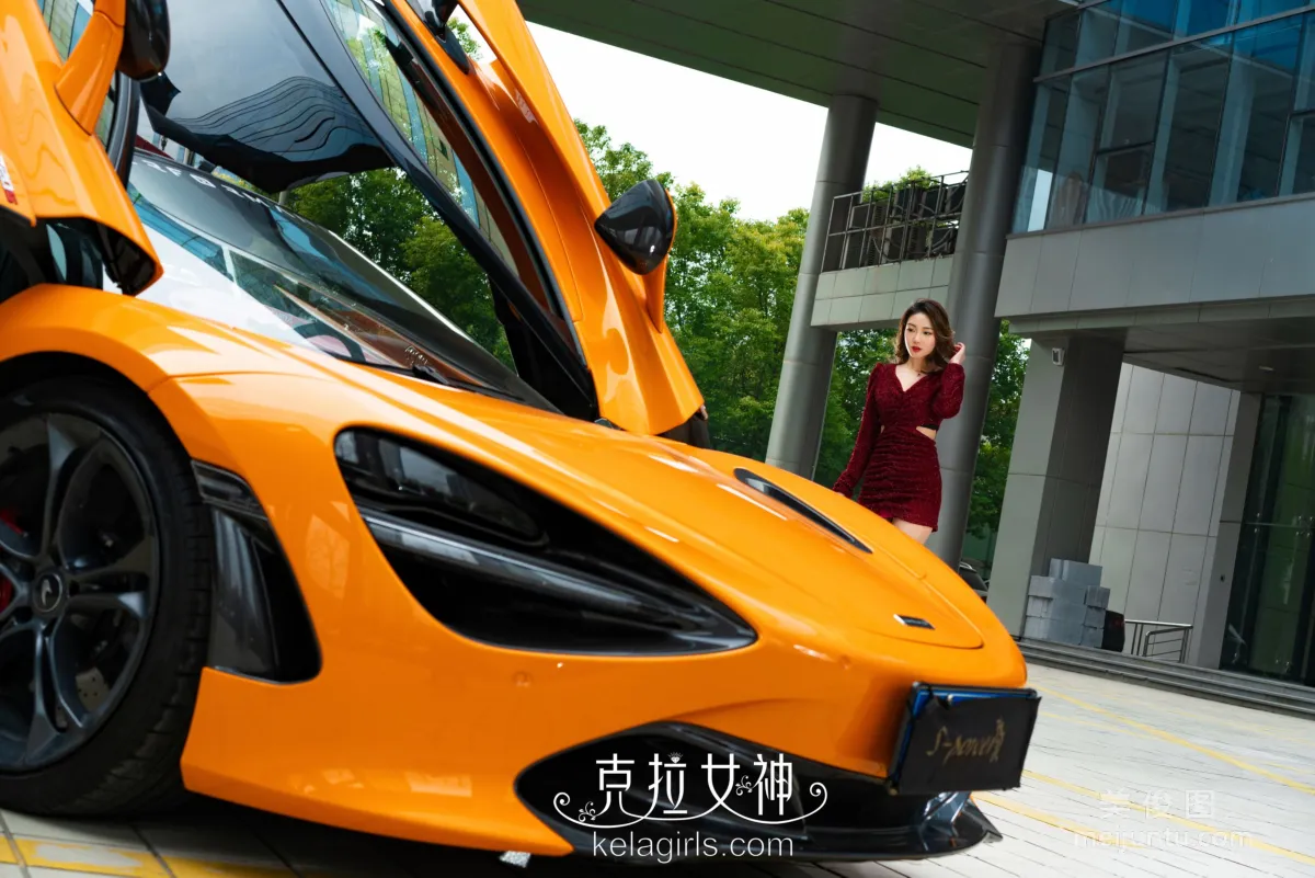 [克拉女神Kelagirls] 舒彤 - 香車美腿 寫真套圖 8