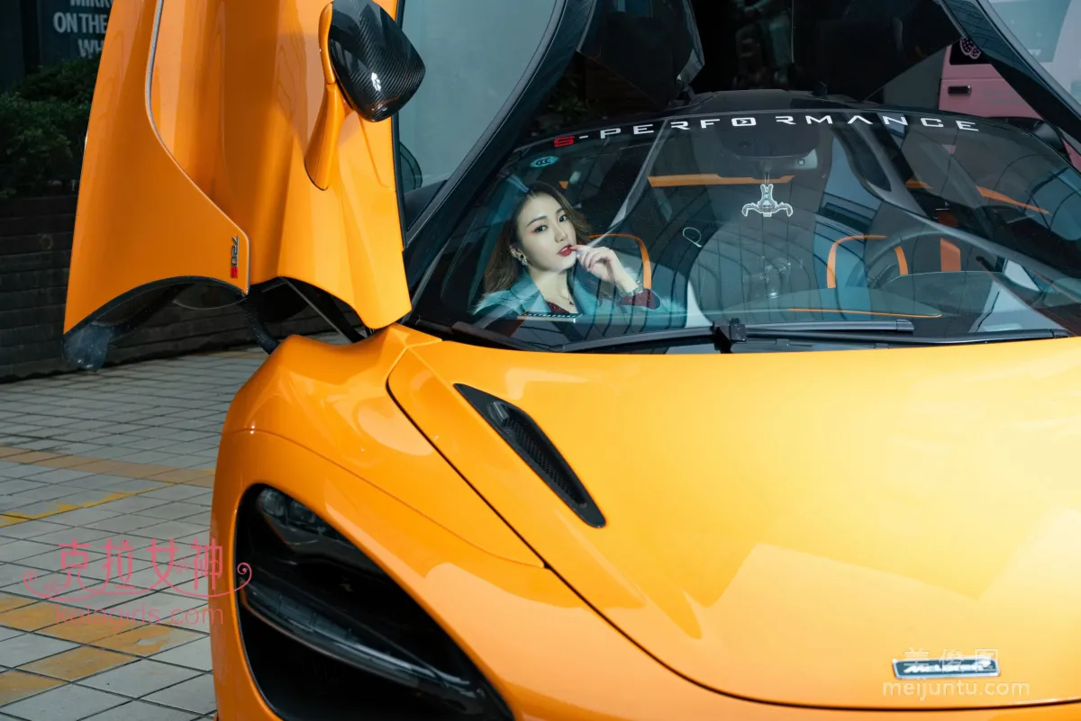 [克拉女神Kelagirls] 舒彤 - 香車美腿 寫真套圖 14