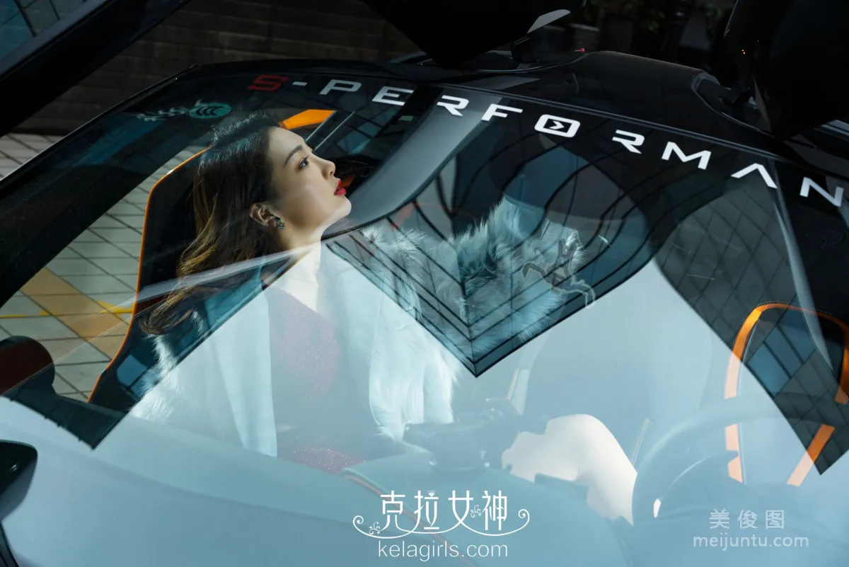 [克拉女神Kelagirls] 舒彤 - 香車美腿 寫真套圖 13