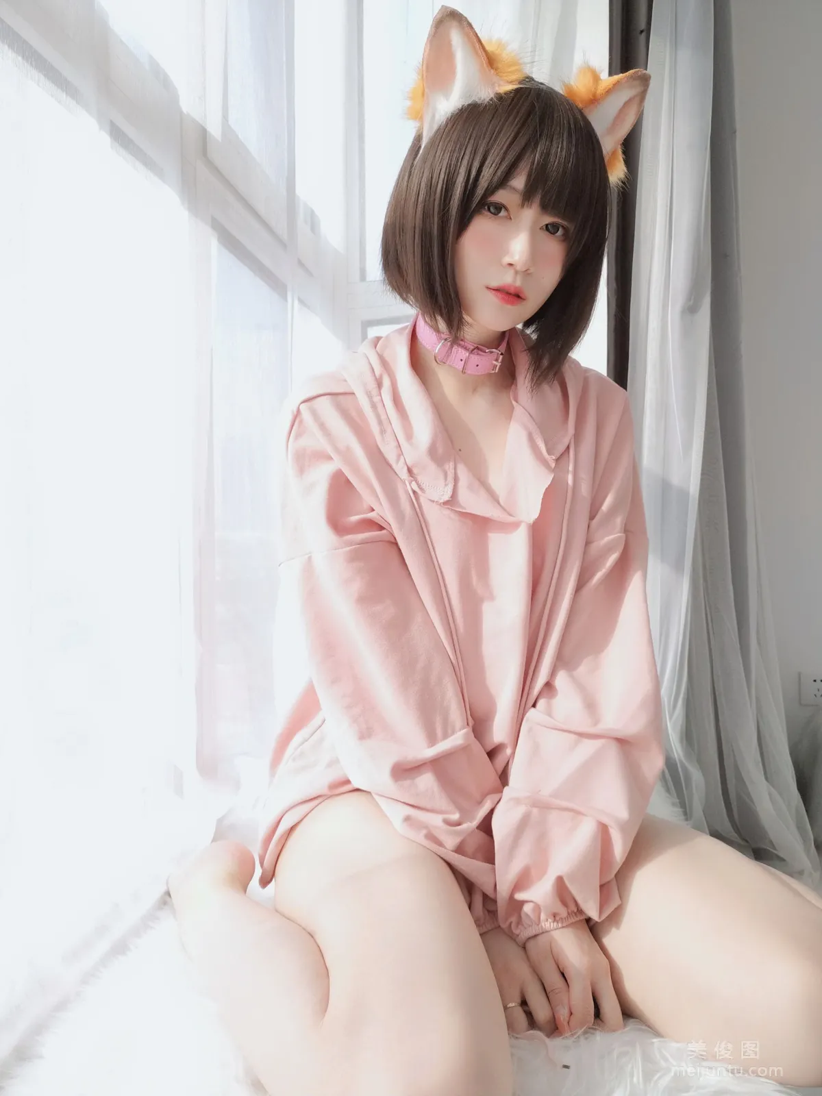 [COS寫真] 小姐姐白銀 - 粉紅狐狸 101