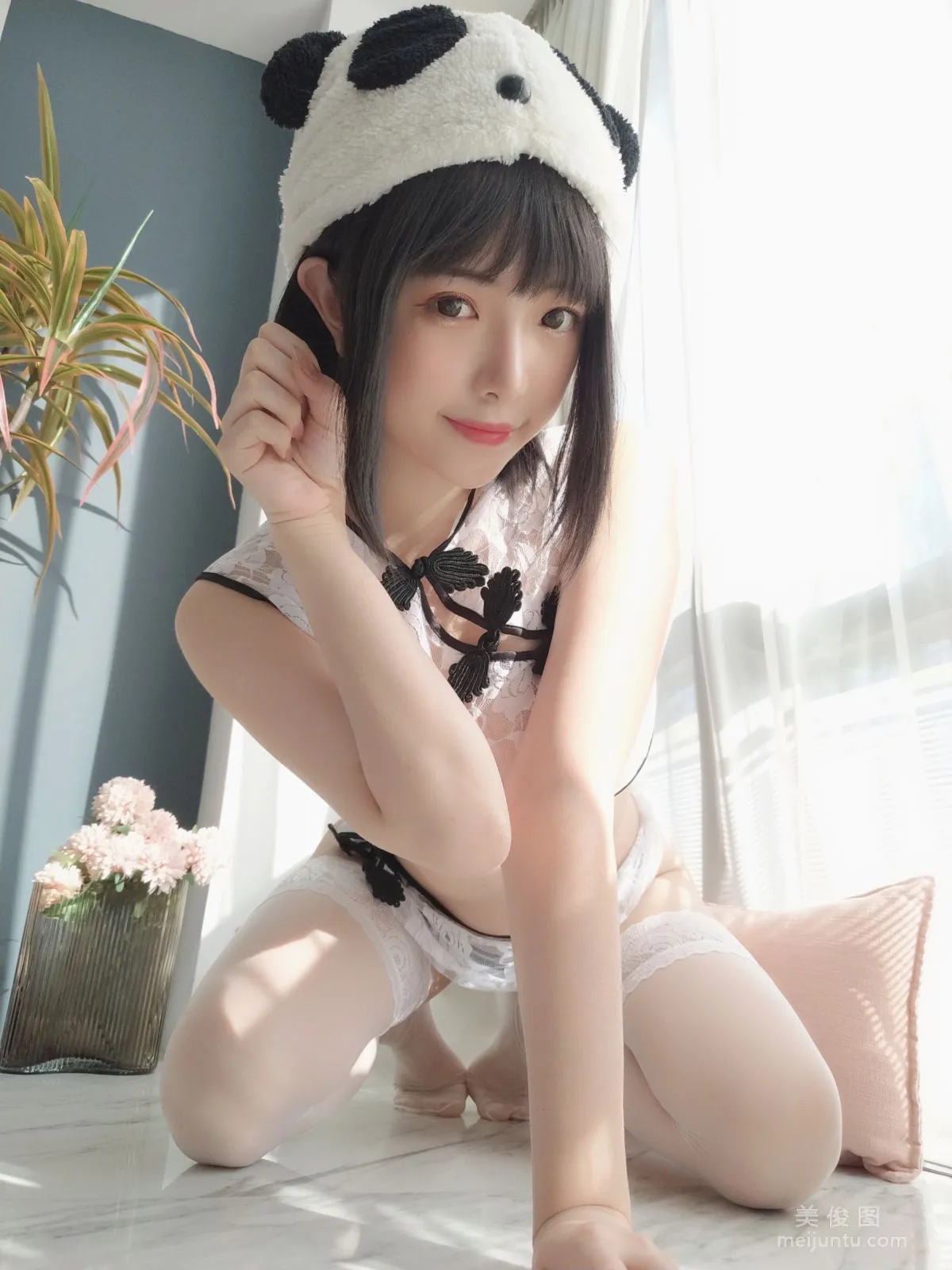 [COS福利] 動漫博主雯妹 - 可愛Panda 9