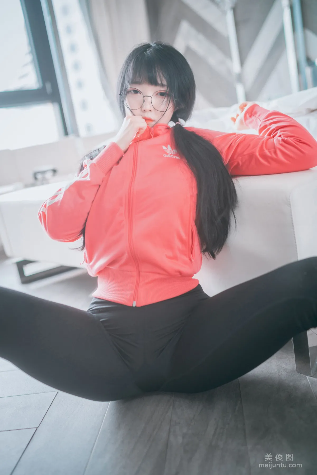 [DJAWA] Aram - Hot Pink Jersey! 寫真套圖 43