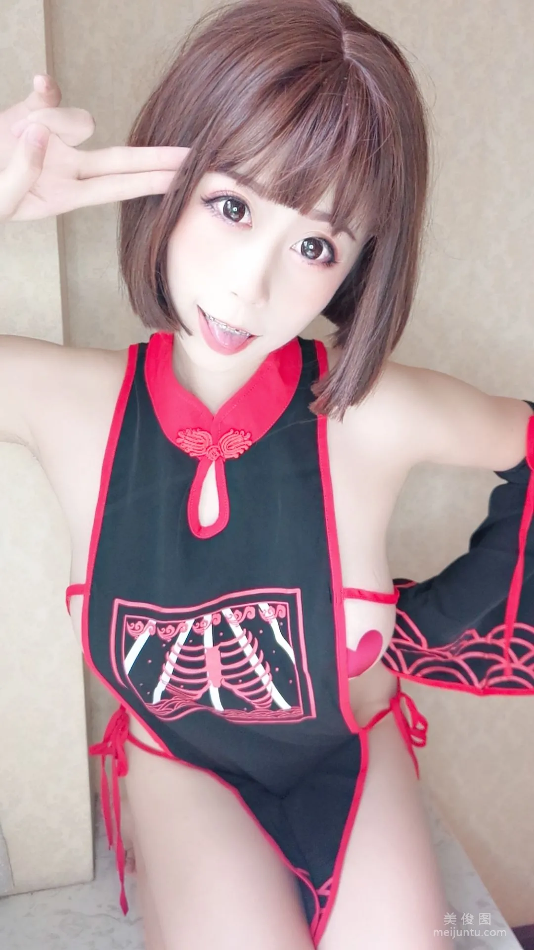 [COS福利] 萌妹奈汐酱nice - 巫女33