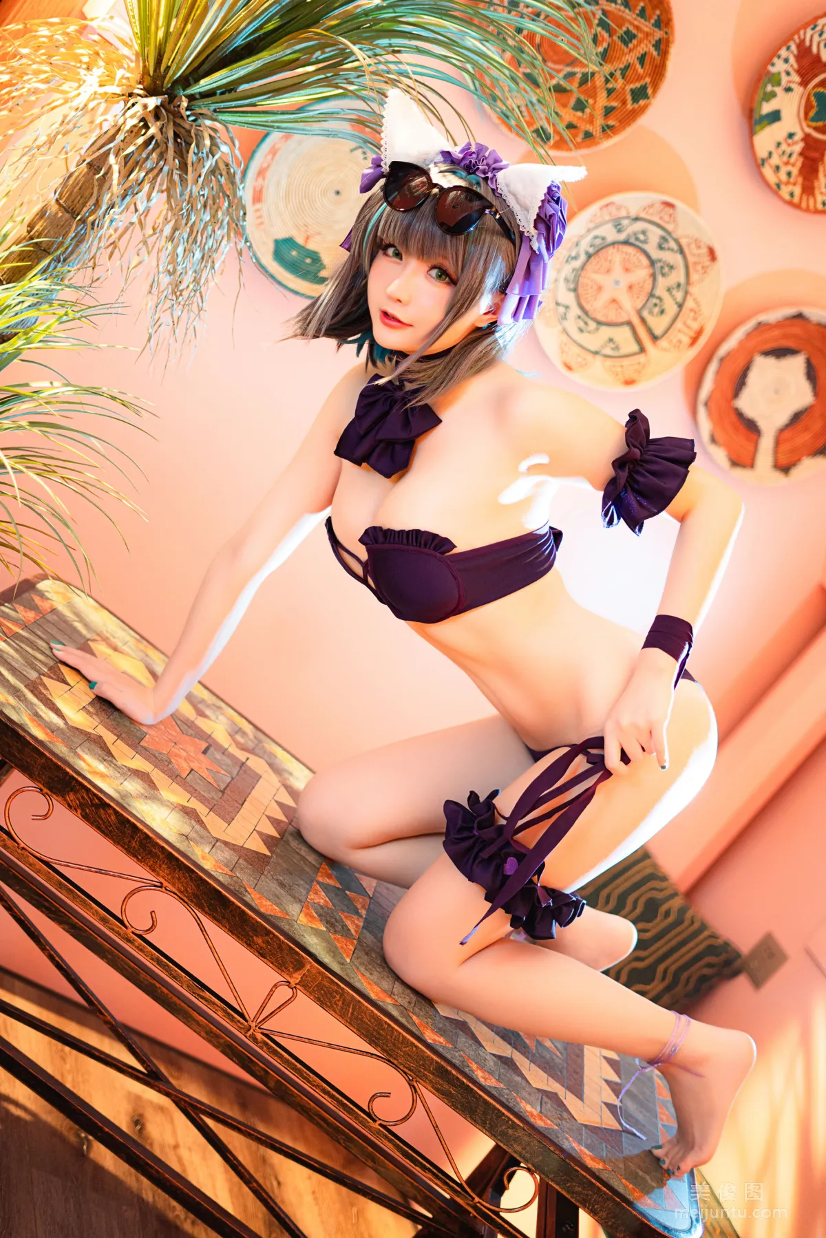 [COS寫真] 星之遲遲 - R-Maid《柴郡泳裝》 19