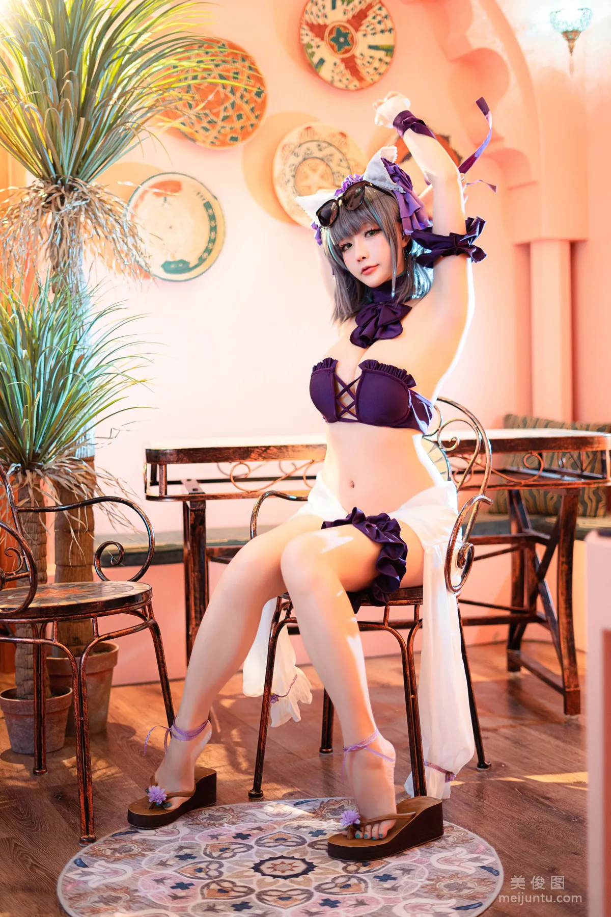 [COS寫真] 星之遲遲 - R-Maid《柴郡泳裝》 3