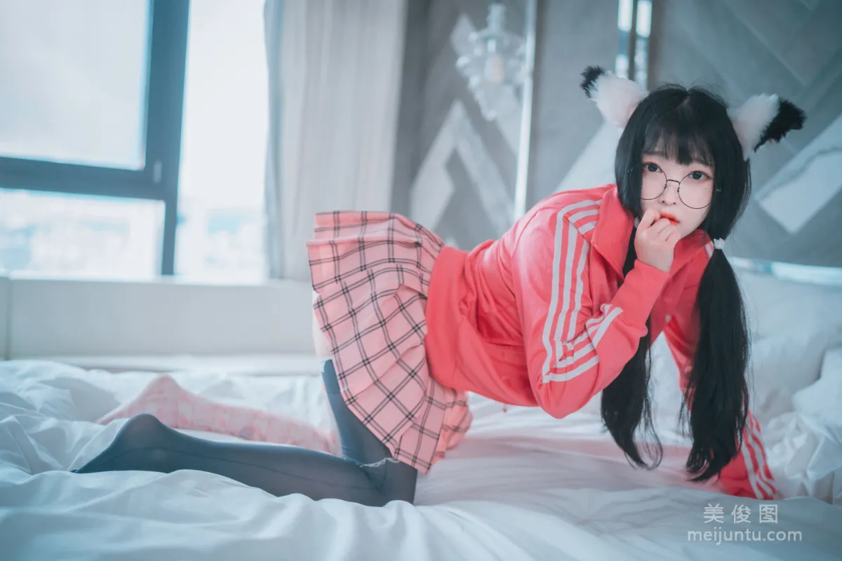 [DJAWA] Aram - Hot Pink Jersey! 寫真套圖 61