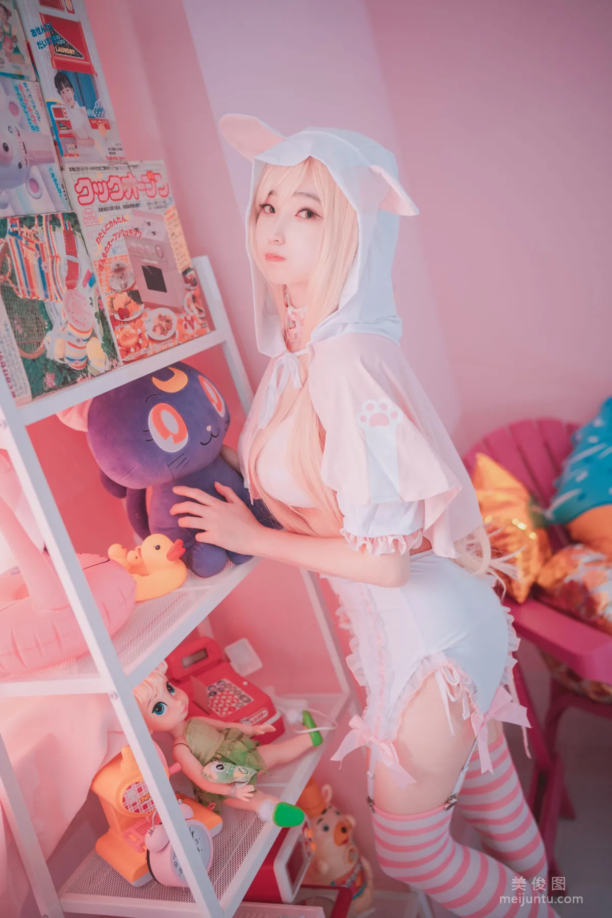 [DJAWA] BamBi - ángel de Rosa 寫真套圖 5
