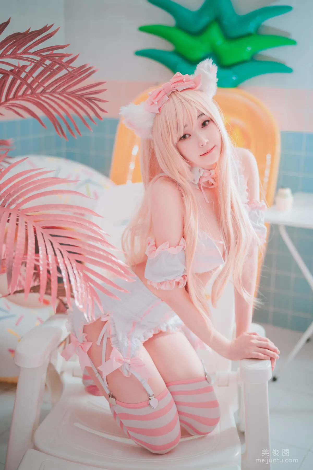 [DJAWA] BamBi - ángel de Rosa 寫真套圖 19