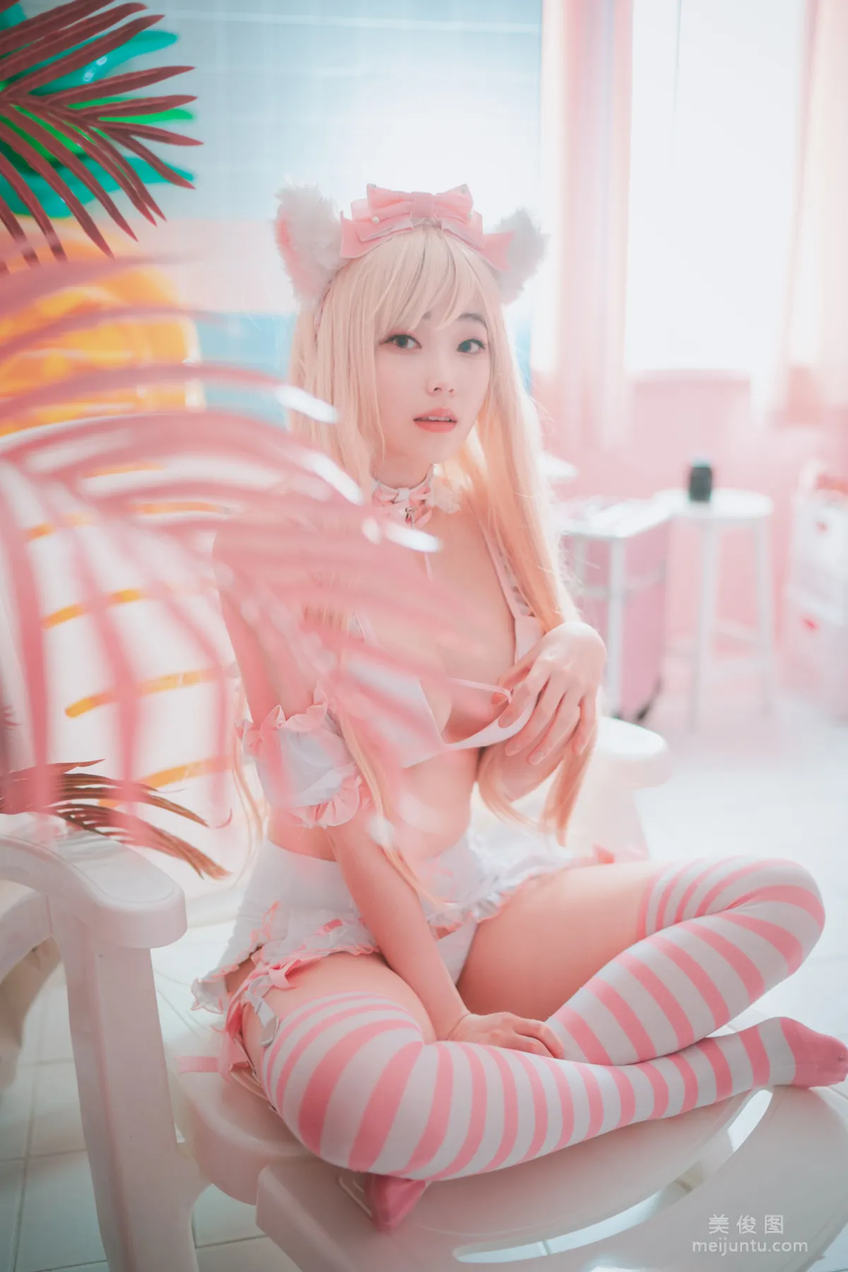 [DJAWA] BamBi - ángel de Rosa 寫真套圖 31