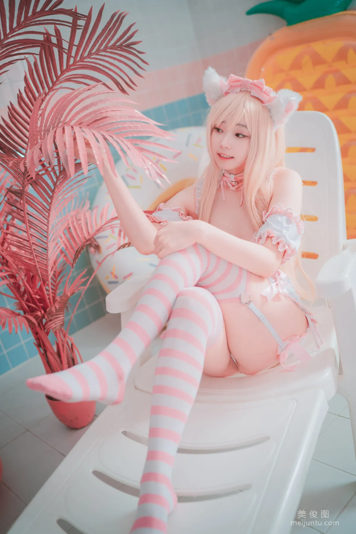 [DJAWA] BamBi - ángel de Rosa 寫真套圖 16