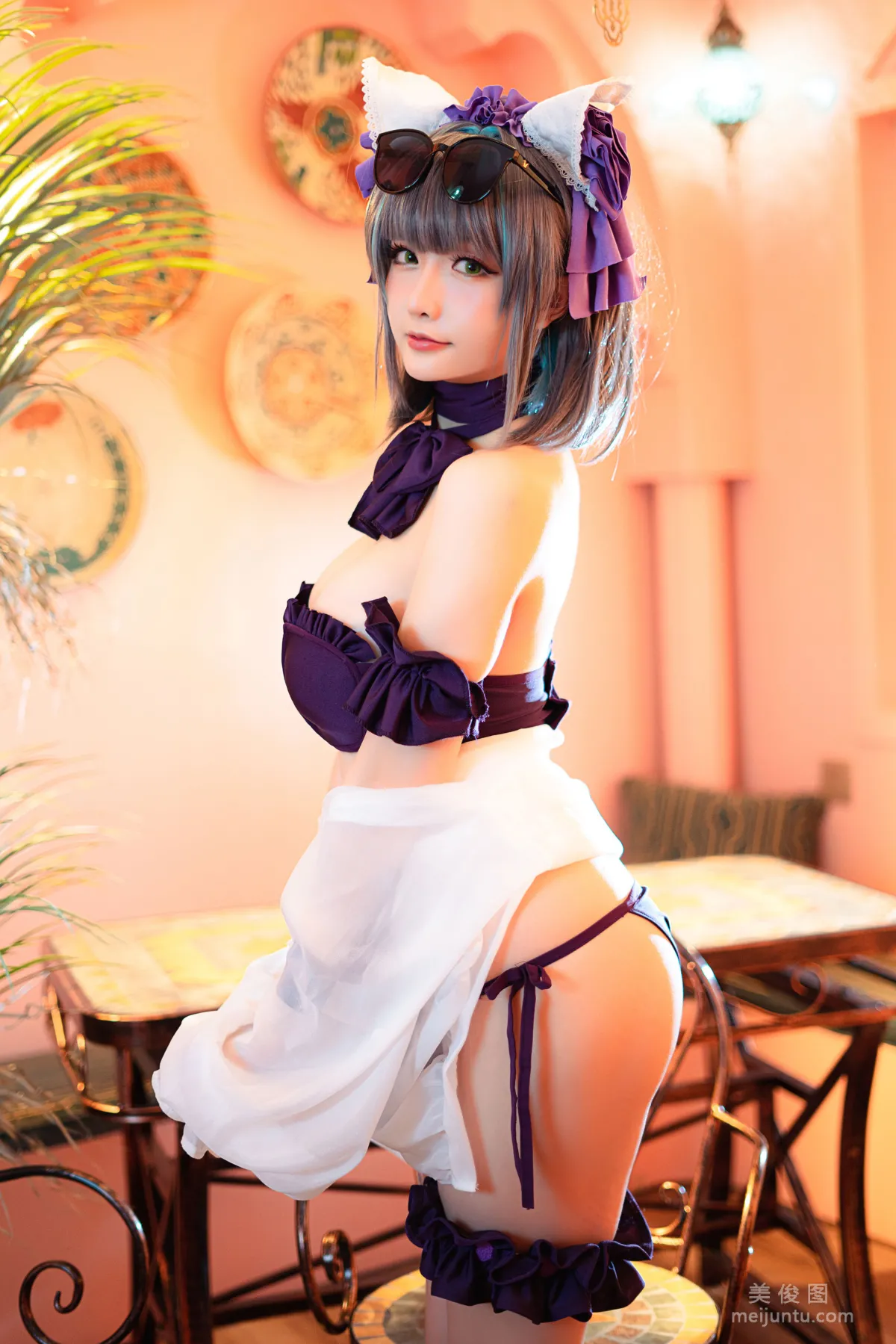 [COS寫真] 星之遲遲 - R-Maid《柴郡泳裝》 8