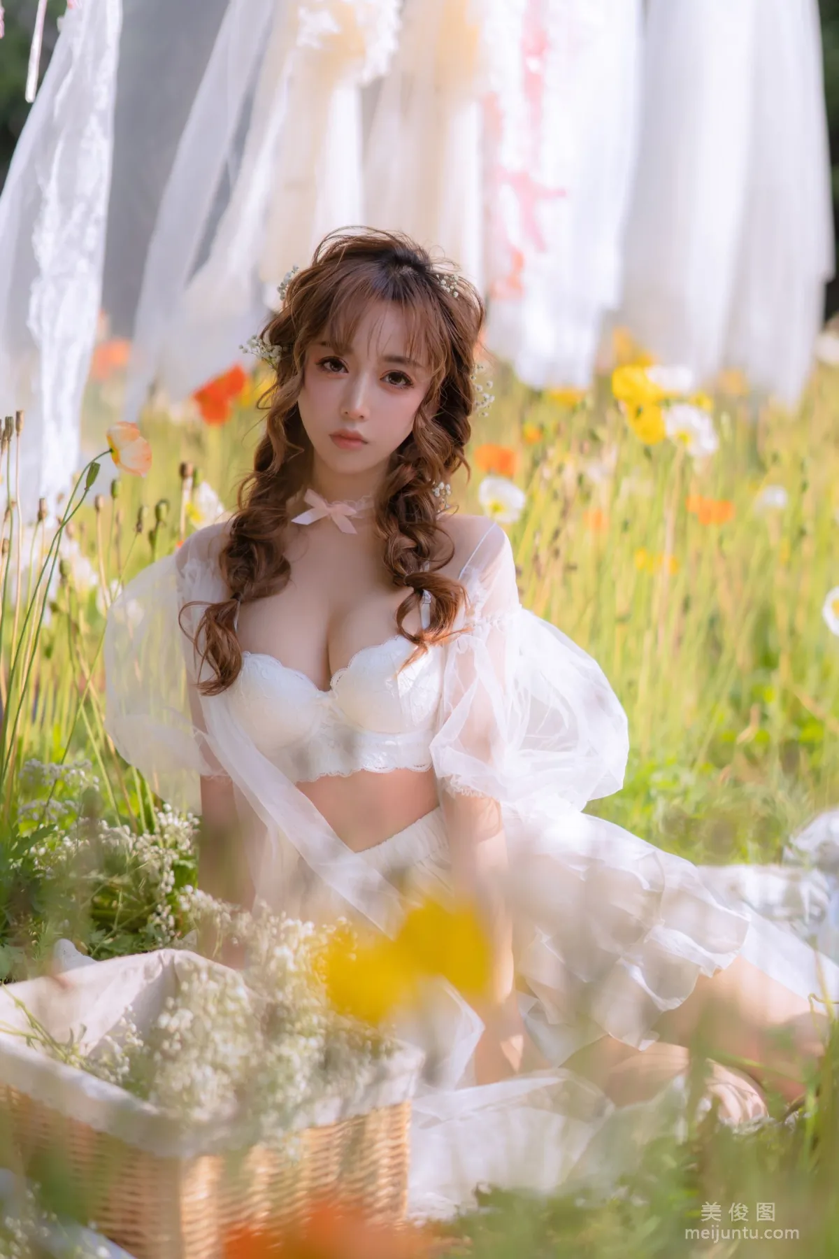 [網紅COSER寫真] 米線線sama - 夏日限定 曬衣服 4