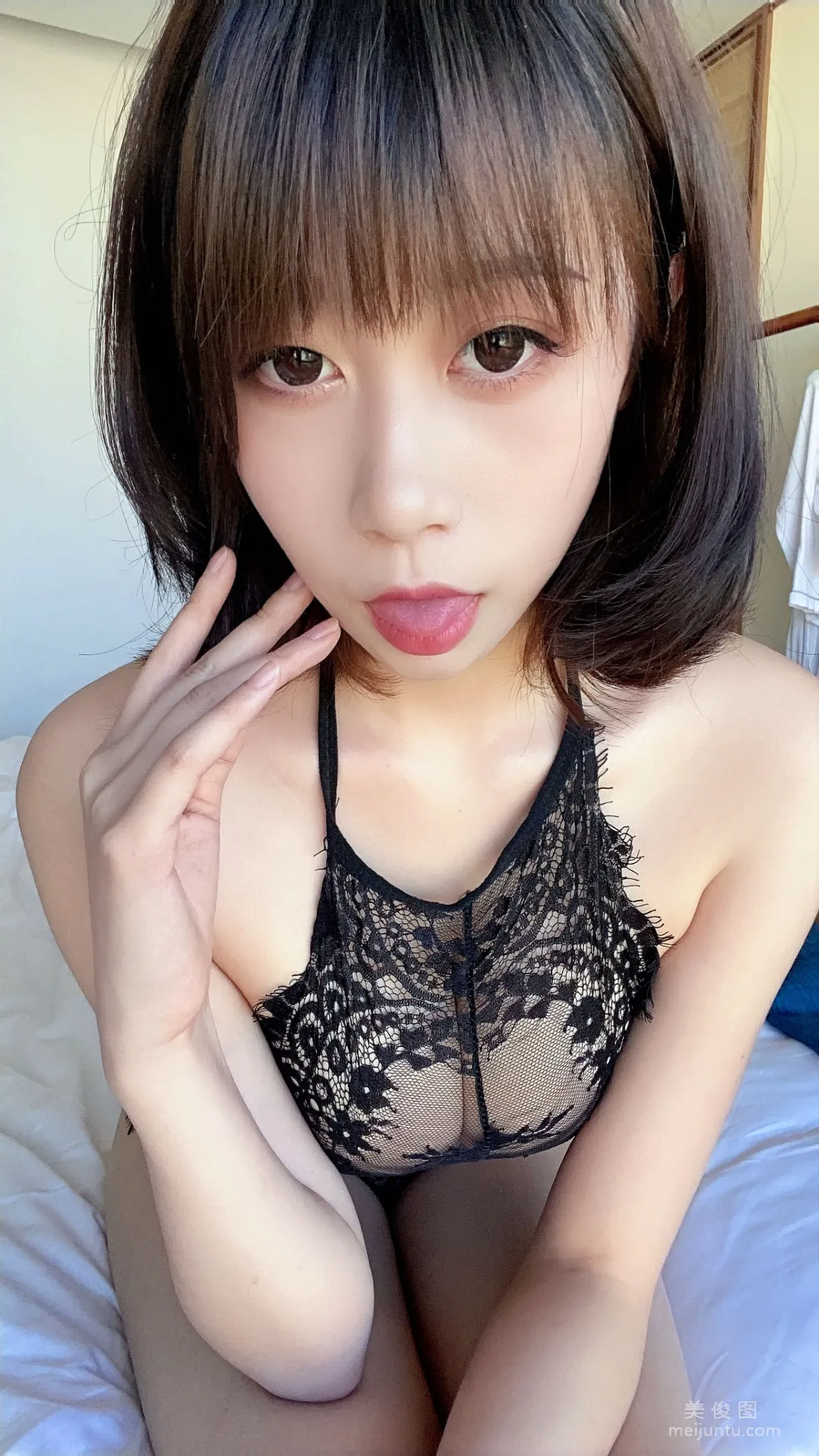 [COS福利] 萌妹奈汐酱nice - 蕾丝9