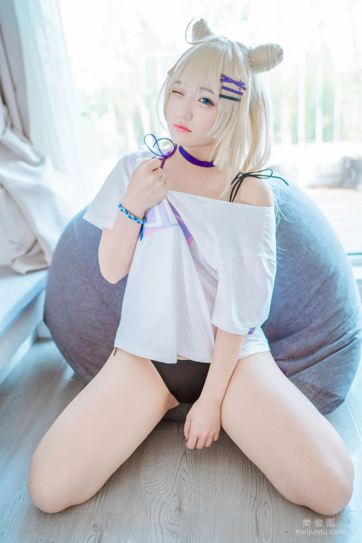 [網紅COSER寫真] Mime彌美 - 少女前線 AA-12 無煙棒棒糖 1