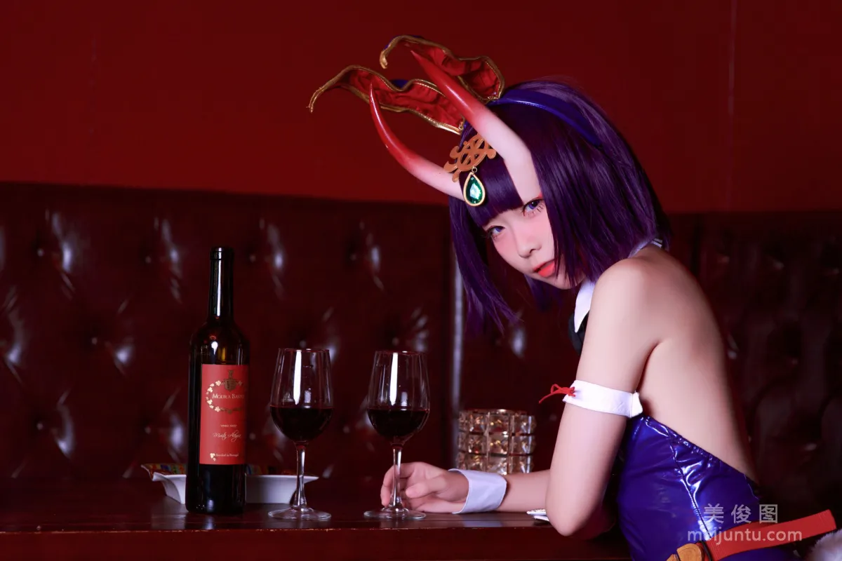 [网红COSER] 动漫博主G44不会受伤 - 酒吞兔女郎1