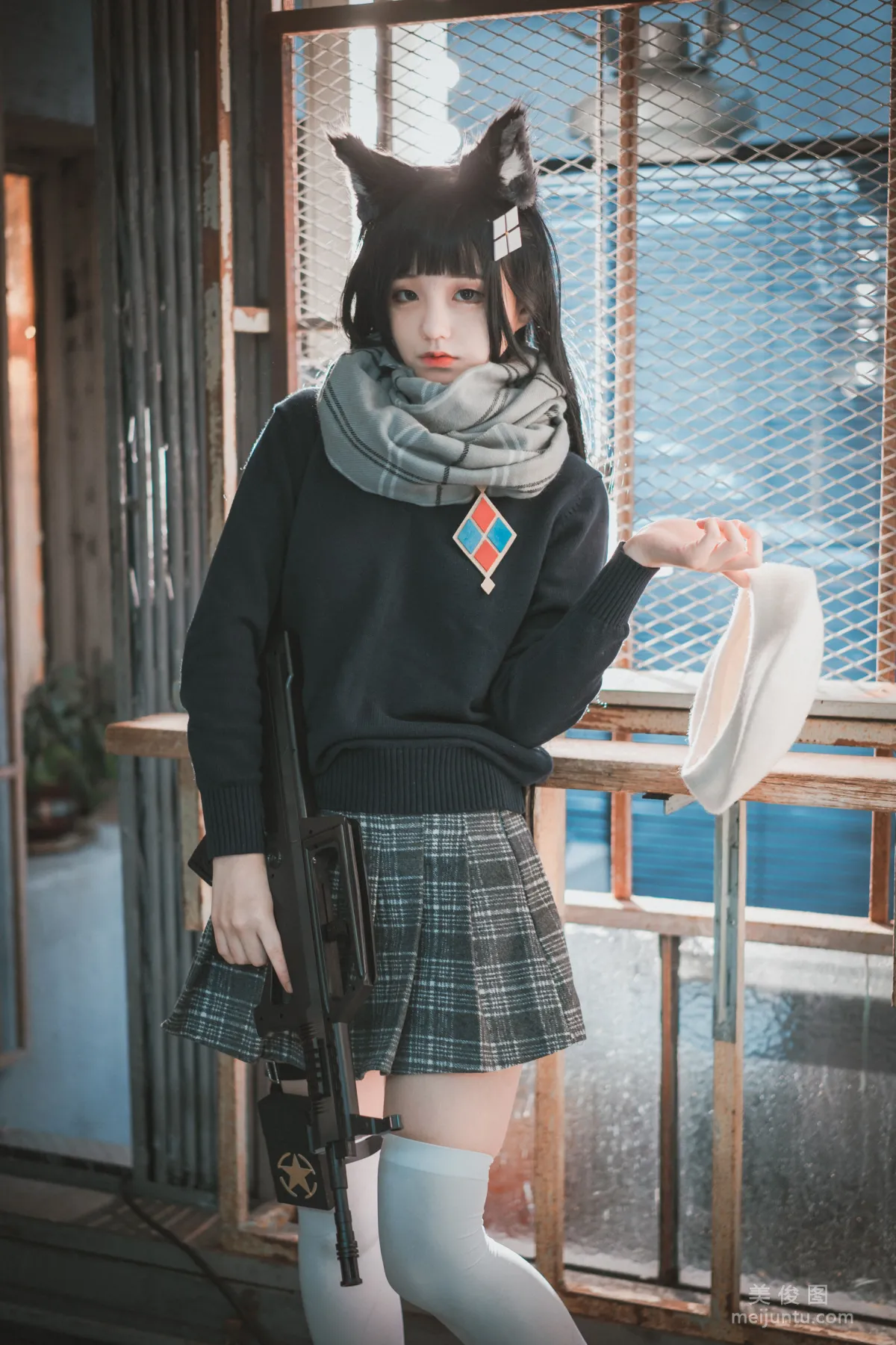 [DJAWA] Jenny - Type 95 Pure White Graduation 寫真套圖 22