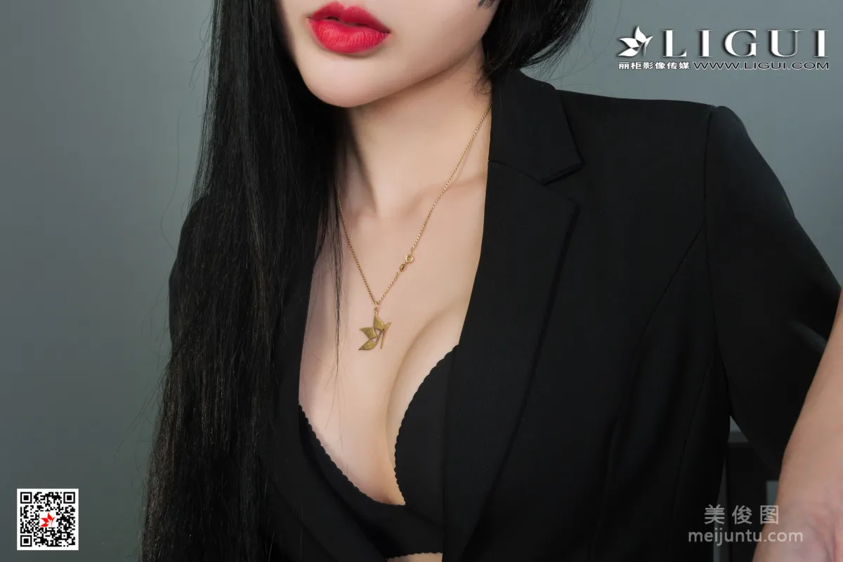[丽柜Ligui] Model 凉儿&心心 《双生花-职场情丝》7