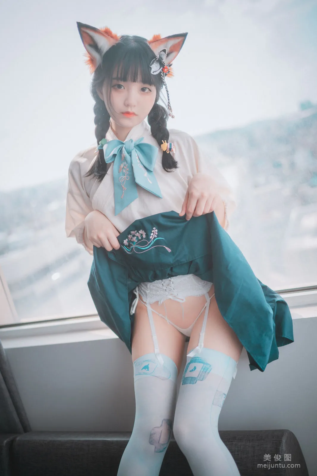 [DJAWA] Jenny - Kitsune in Hanfu 寫真套圖 8