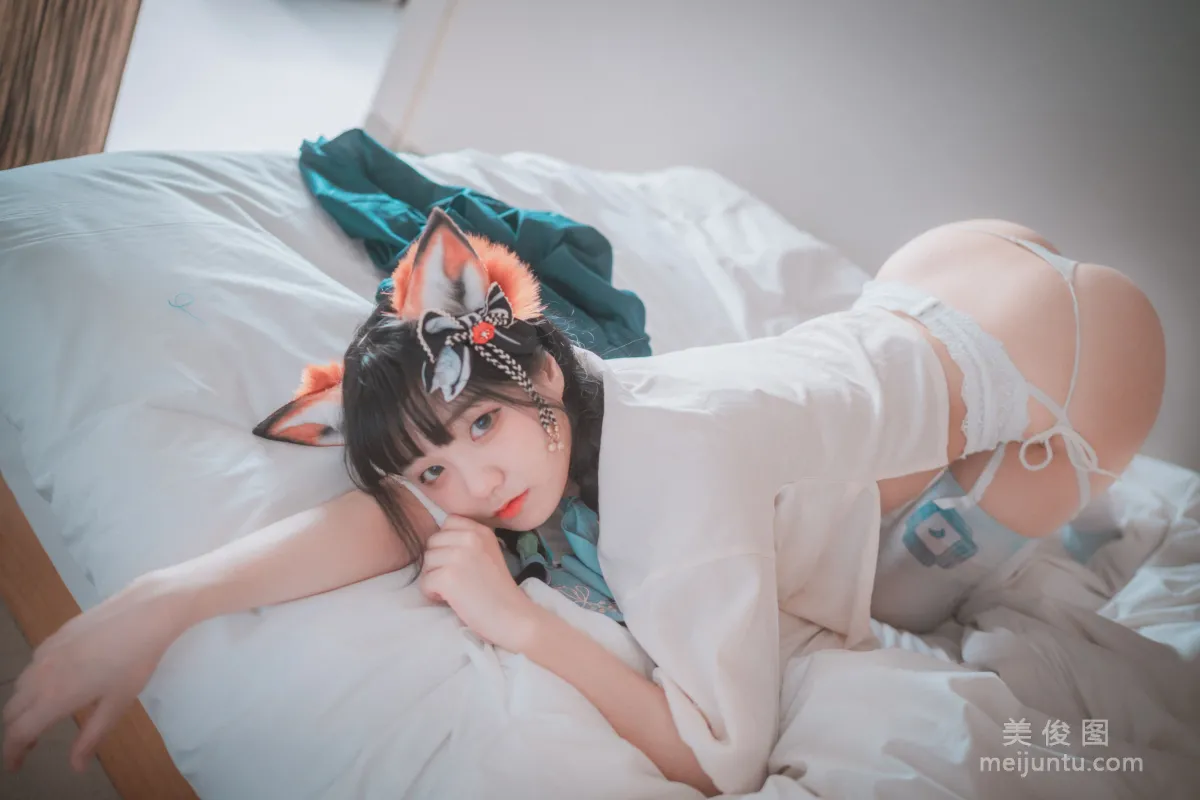 [DJAWA] Jenny - Kitsune in Hanfu 寫真套圖 62