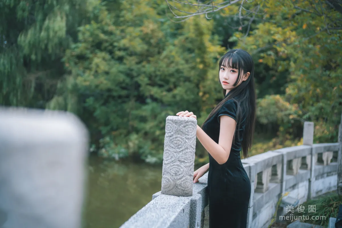 [喵糖映畫] VOL.461 旗袍園遊 寫真套圖 8