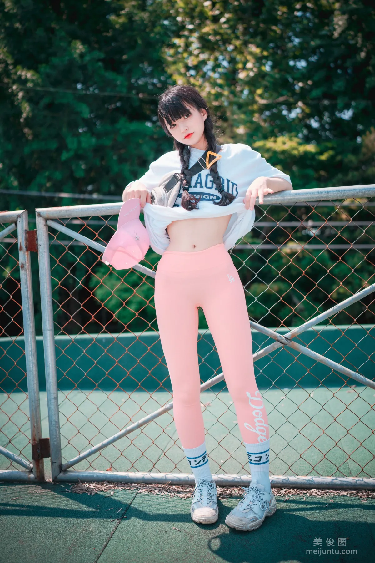[DJAWA] Jenny - Loose and Tight Pink 寫真套圖 91
