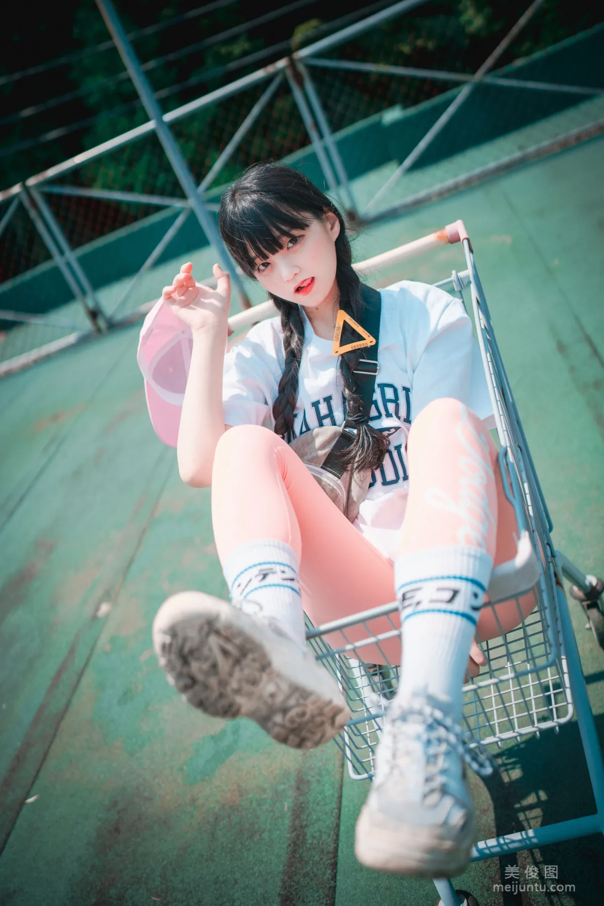 [DJAWA] Jenny - Loose and Tight Pink 寫真套圖 66
