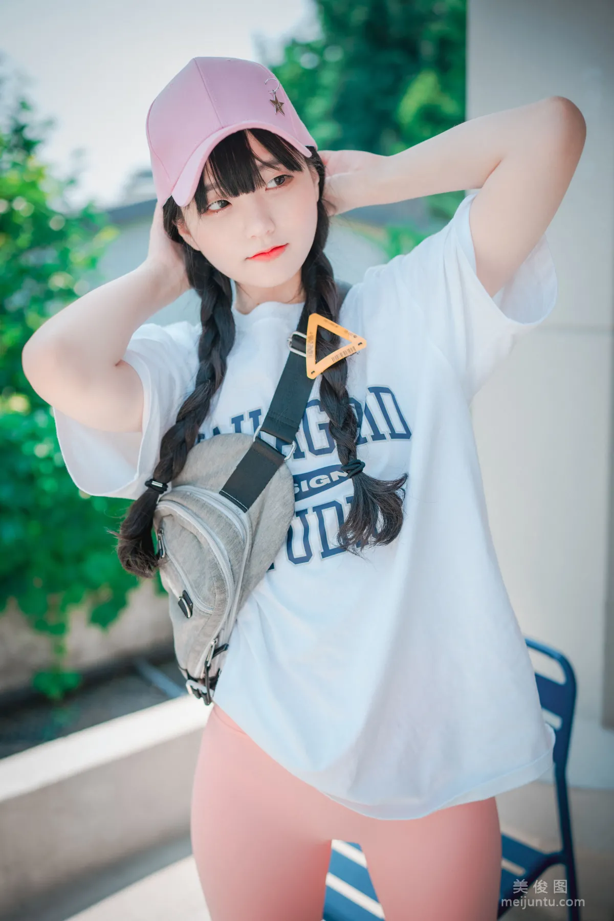 [DJAWA] Jenny - Loose and Tight Pink 寫真套圖 32