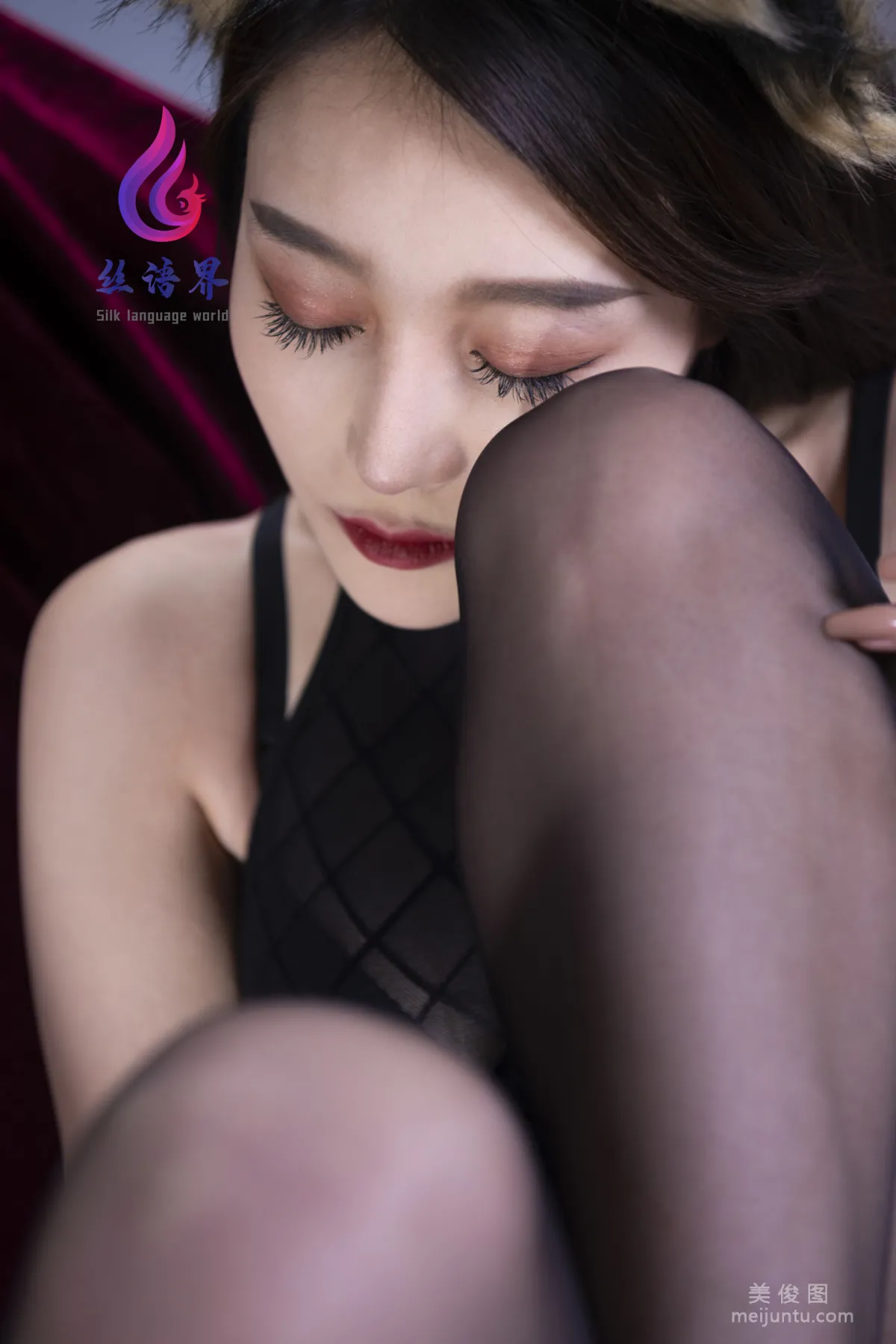 [丽柜Ligui] 网络丽人 Model 团子 《美撼自缚》19