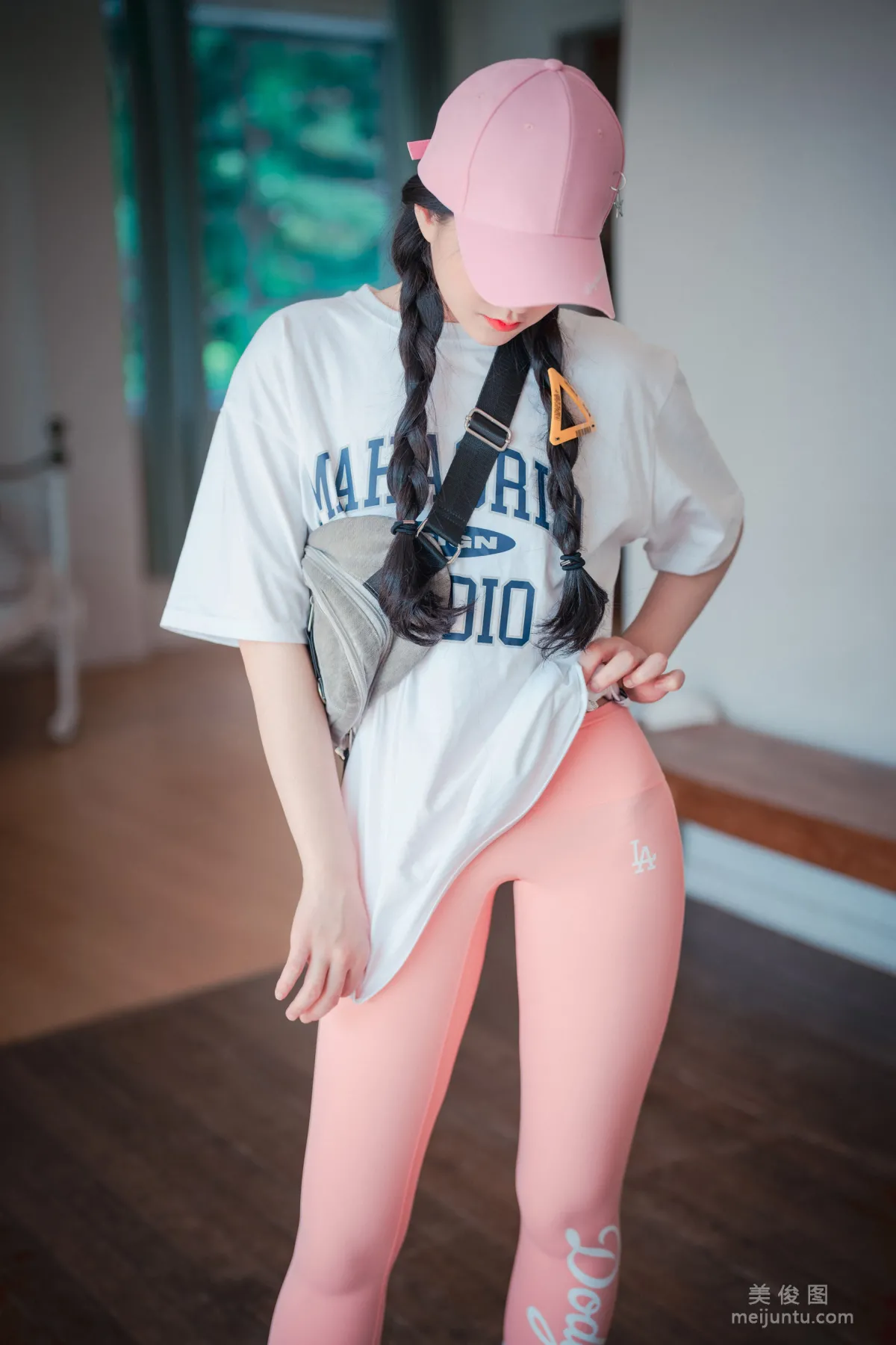 [DJAWA] Jenny - Loose and Tight Pink 寫真套圖 7