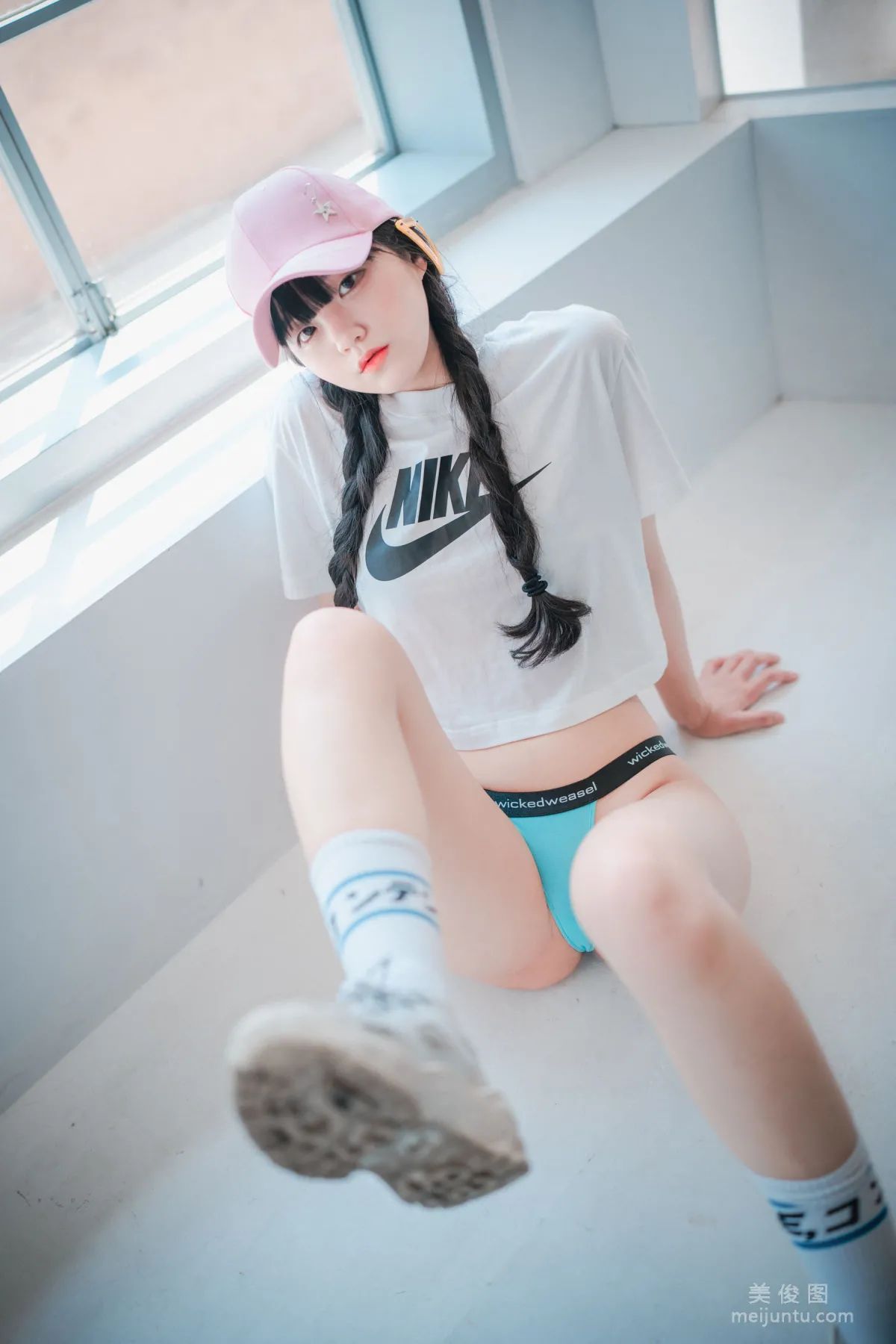 [DJAWA] Jenny - Loose and Tight Pink 寫真套圖 144
