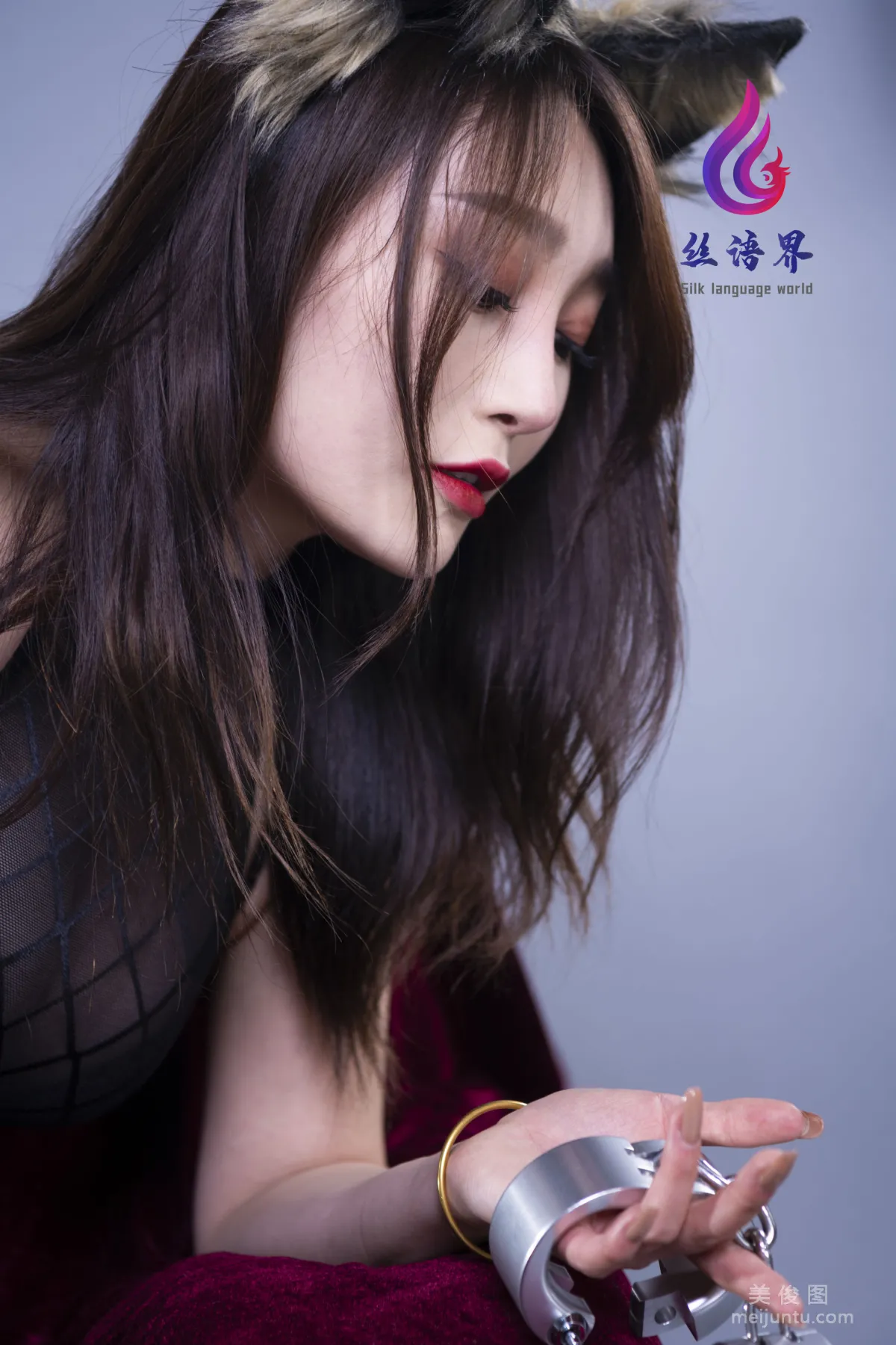 [丽柜Ligui] 网络丽人 Model 团子 《美撼自缚》10