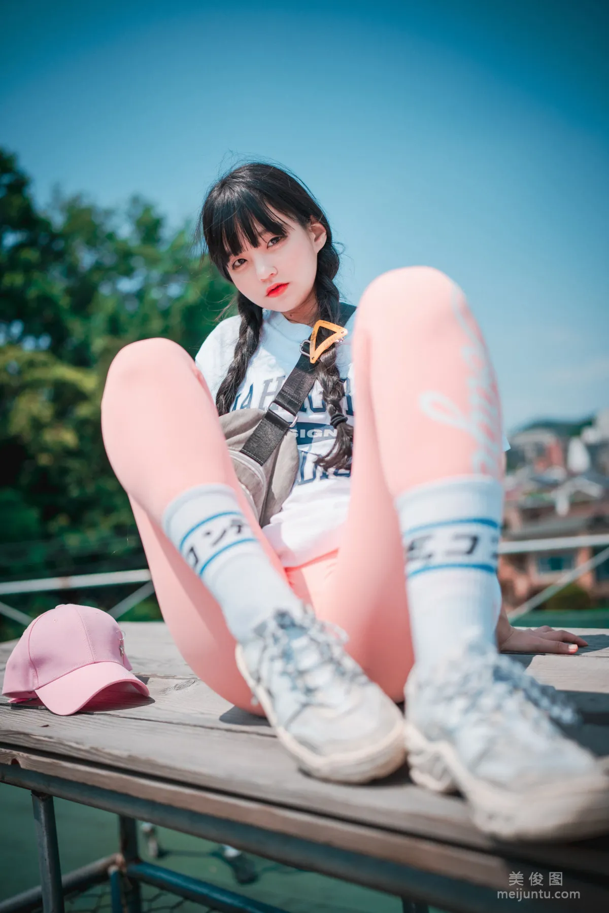 [DJAWA] Jenny - Loose and Tight Pink 寫真套圖 75