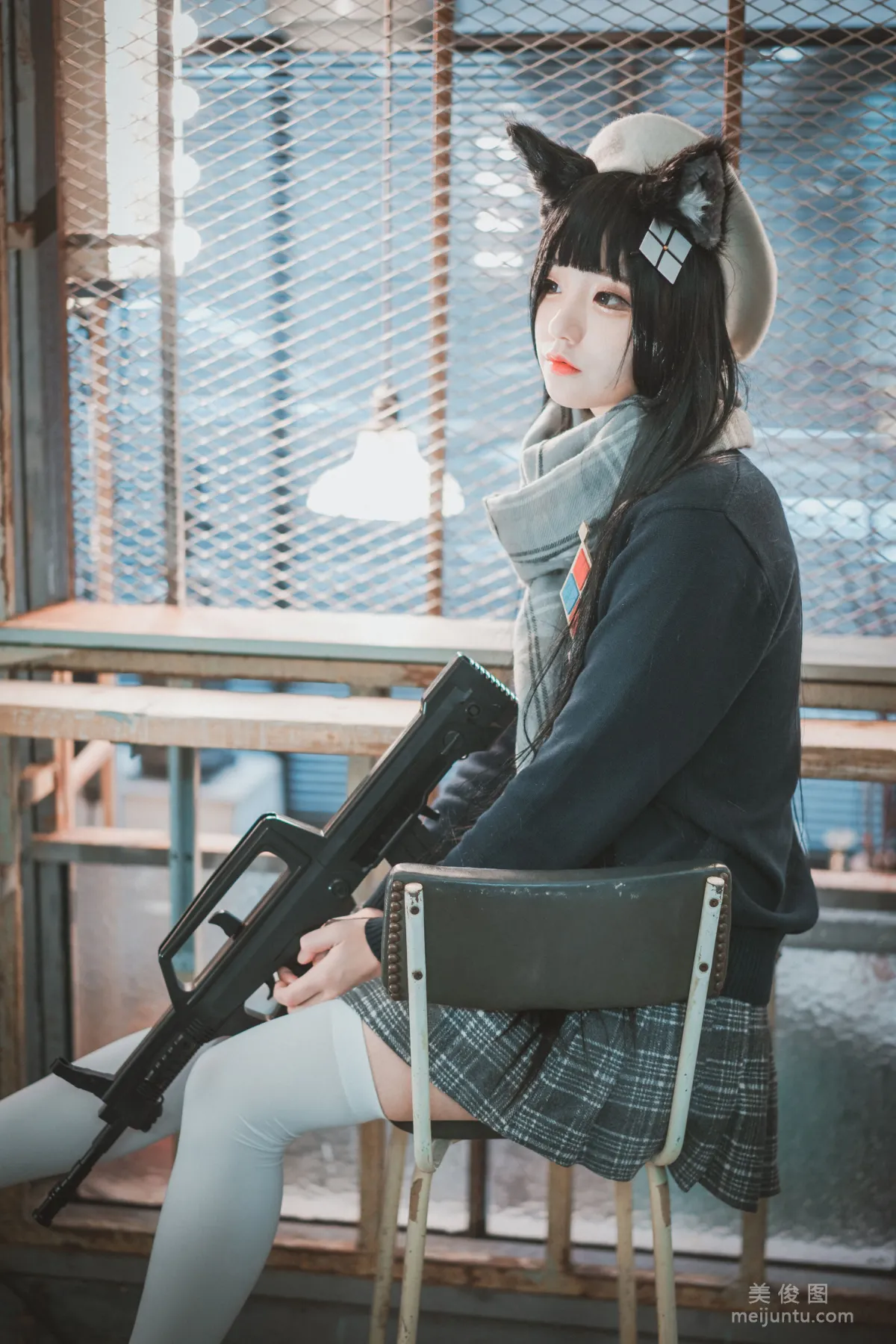 [DJAWA] Jenny - Type 95 Pure White Graduation 寫真套圖 3