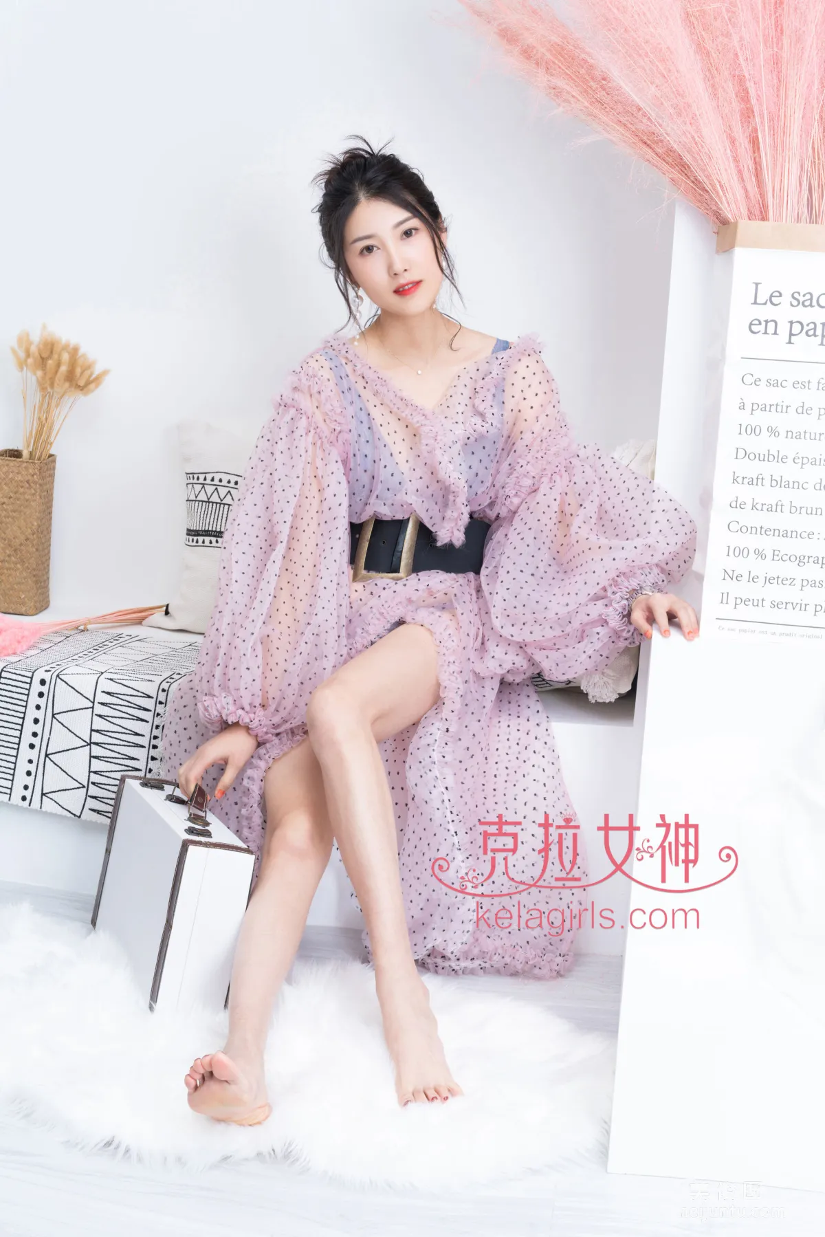 [克拉女神Kelagirls]  王睿 - 赤脚红尖4