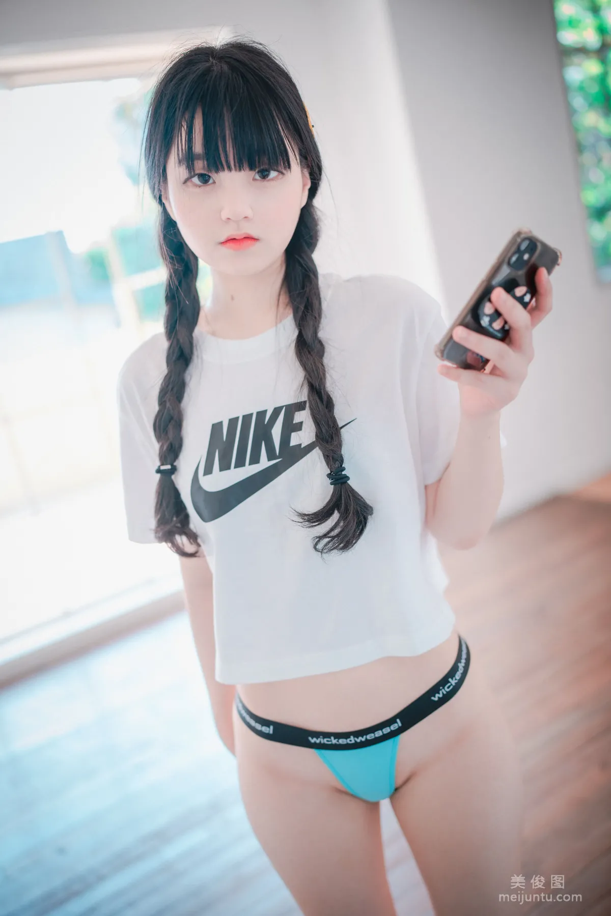 [DJAWA] Jenny - Loose and Tight Pink 寫真套圖 124