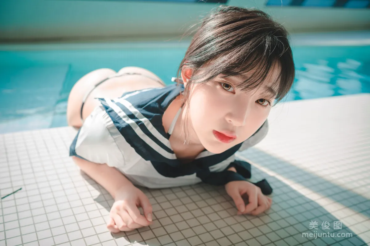 [DJAWA] Kang Inkyung - Poolside 寫真套圖 49