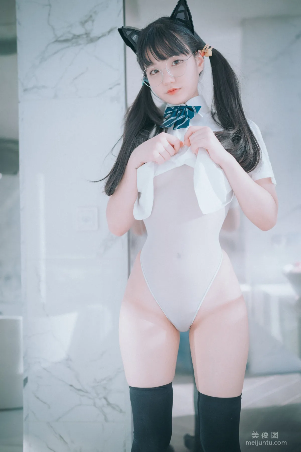 [DJAWA] Jenny - Swimming Lessons #7 寫真套圖 52
