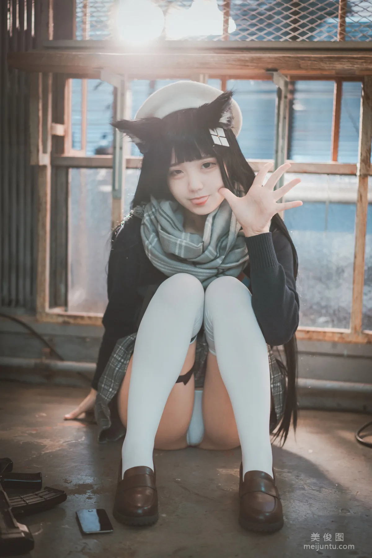 [DJAWA] Jenny - Type 95 Pure White Graduation 寫真套圖 18