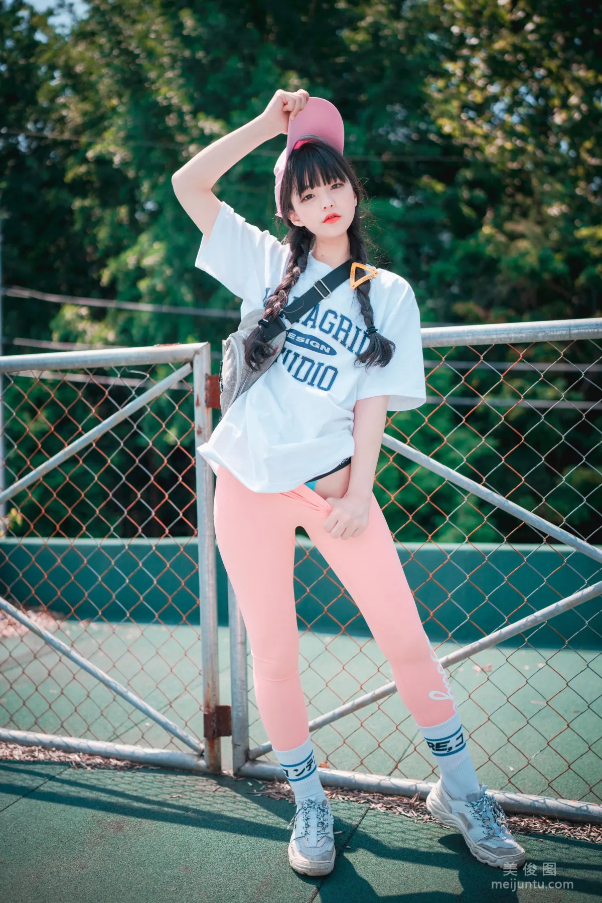 [DJAWA] Jenny - Loose and Tight Pink 寫真套圖 90