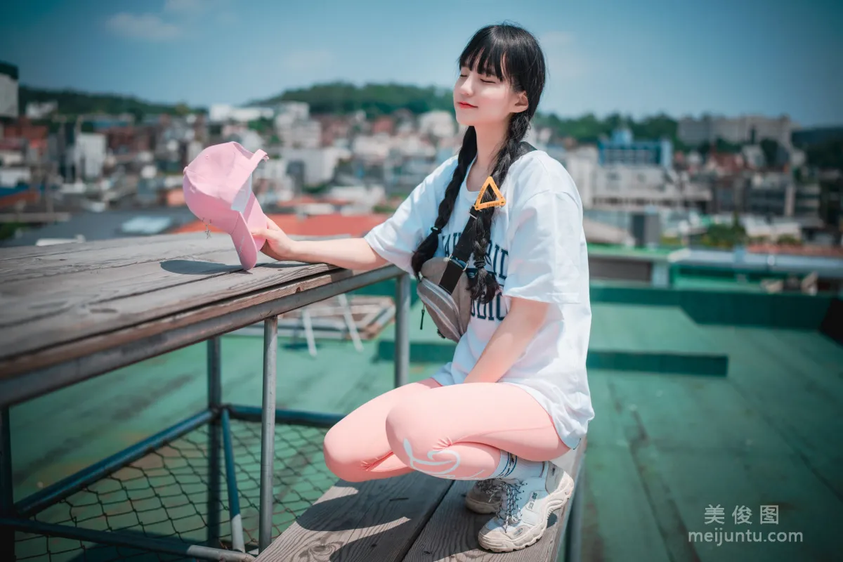 [DJAWA] Jenny - Loose and Tight Pink 寫真套圖 71