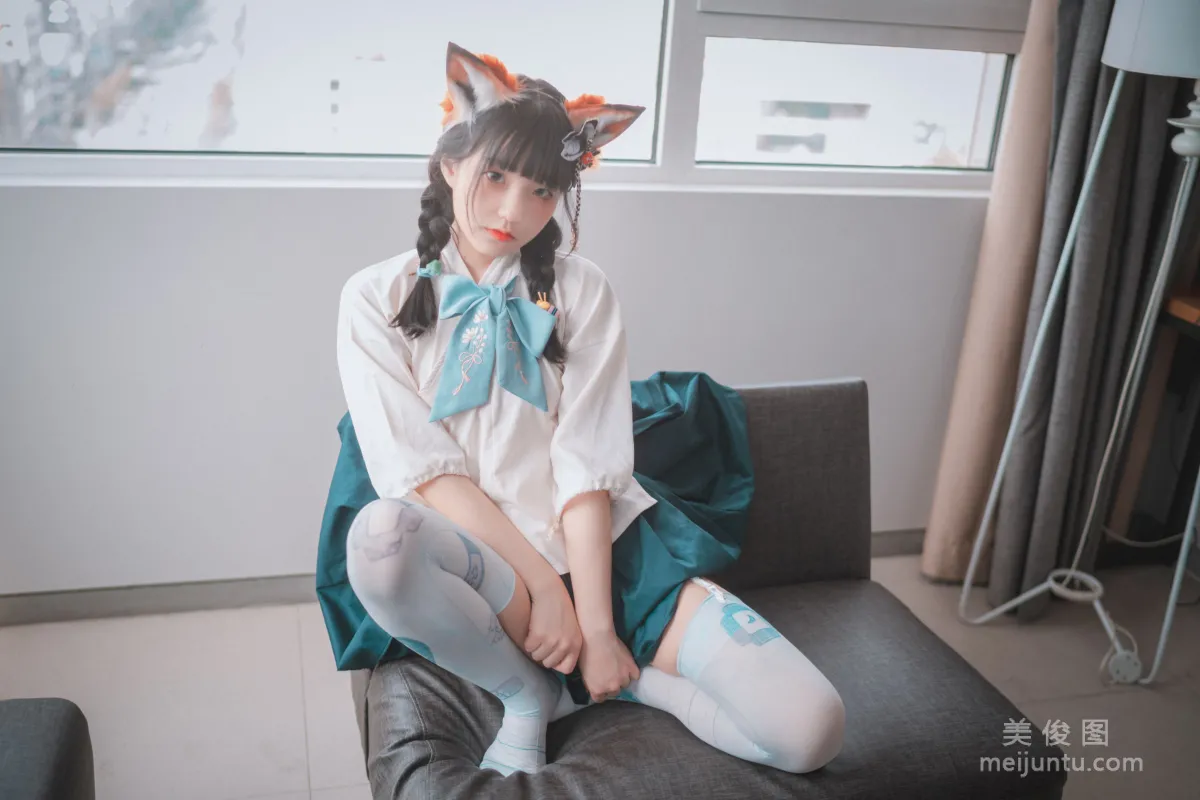 [DJAWA] Jenny - Kitsune in Hanfu 寫真套圖 34