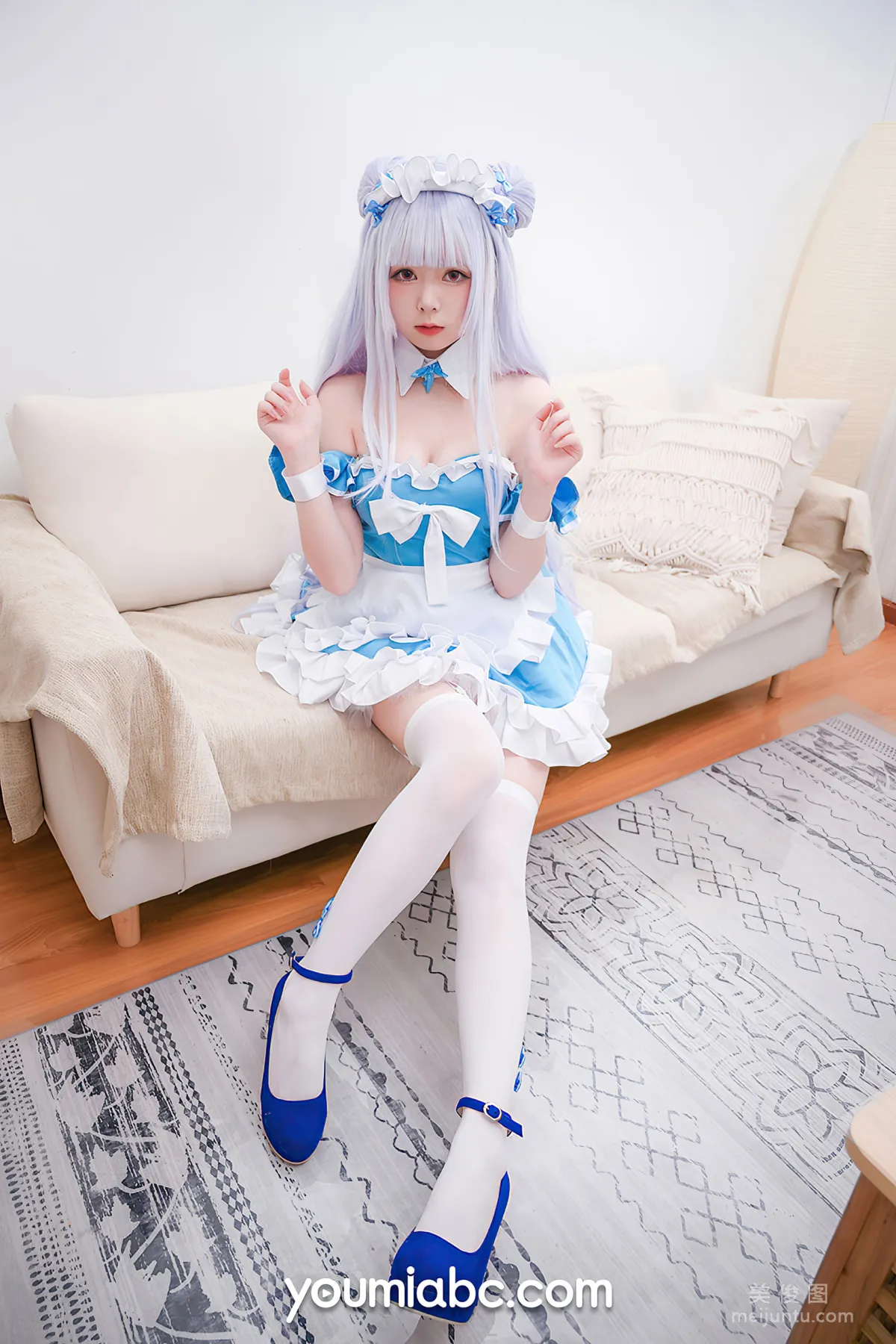 [尤蜜YouMi]  向小圆 - 小天鹅女仆6