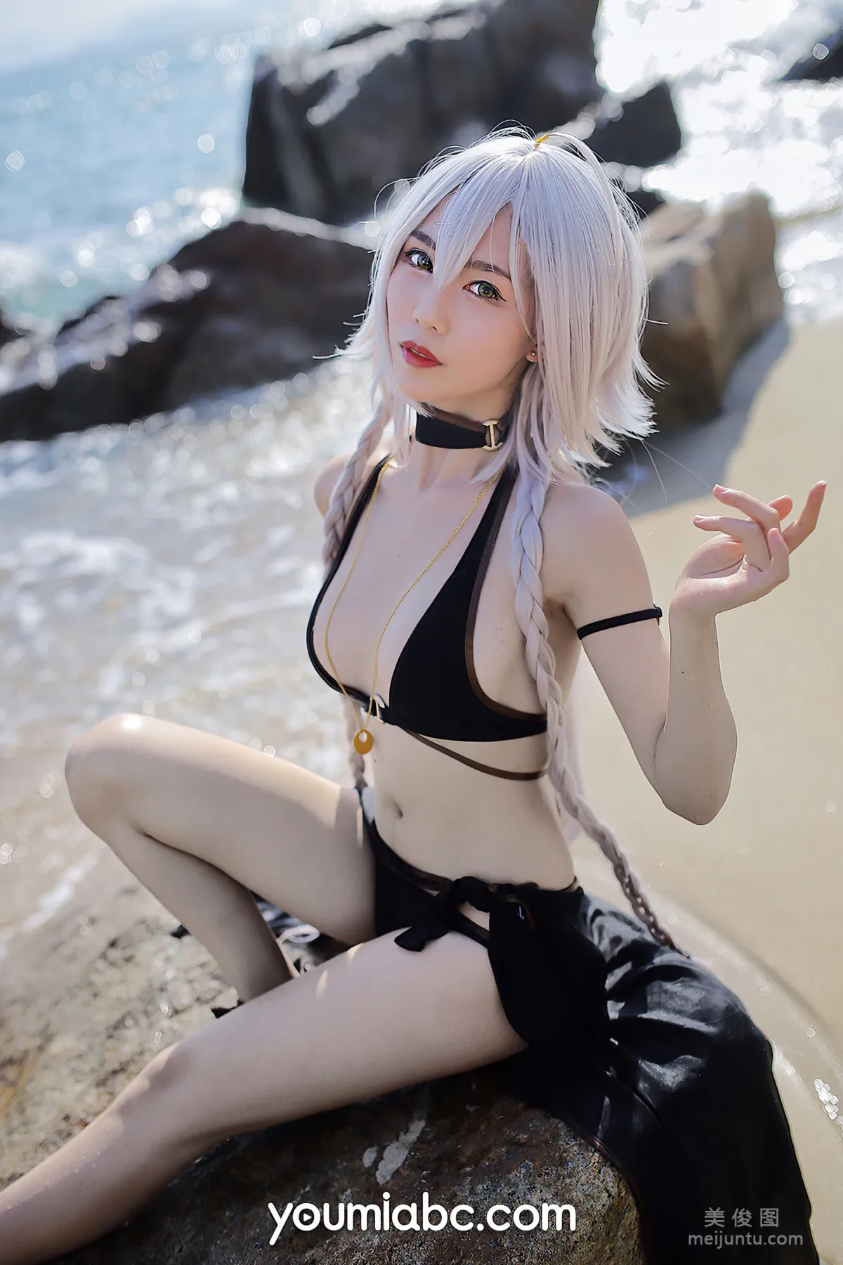 [尤蜜YouMi] 抖娘利世 - FGO~泳裝黑貞德 3