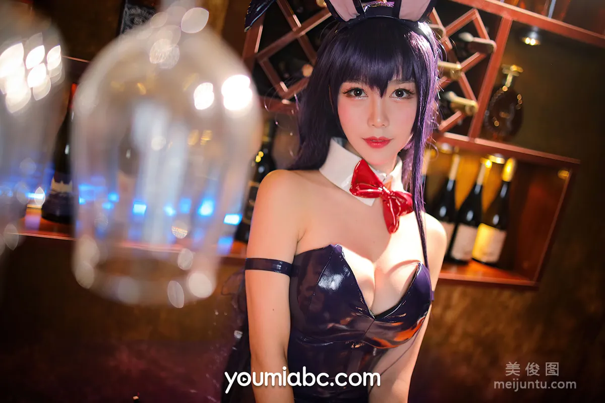 [尤蜜YouMi] 抖娘利世 - 學姐是兔女郎 4
