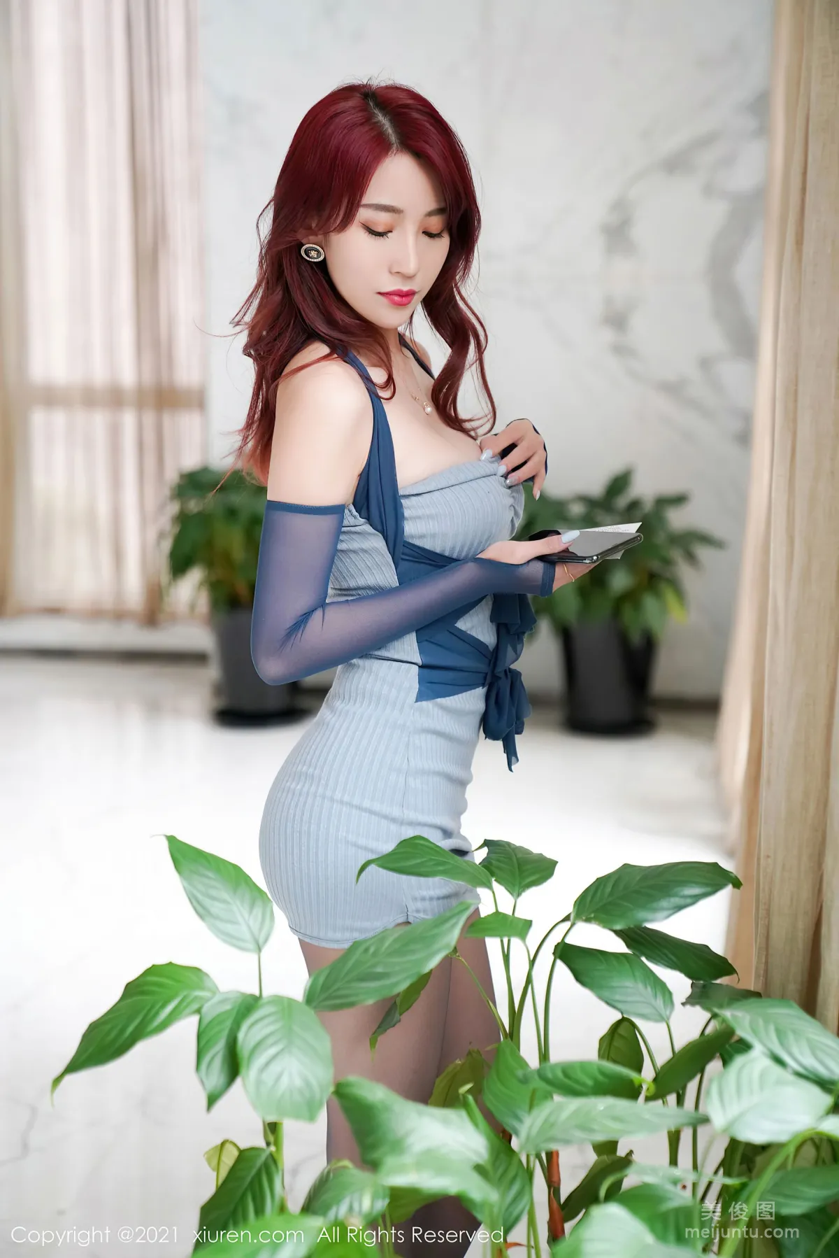 [秀人XiuRen] No.3535 周慕汐baby - 極緻黑絲美腿修長 20