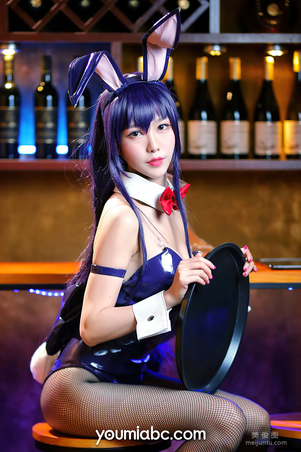 [尤蜜YouMi] 抖娘利世 - 學姐是兔女郎 28