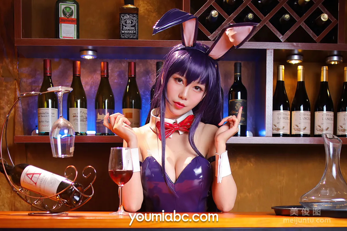 [尤蜜YouMi] 抖娘利世 - 學姐是兔女郎 37