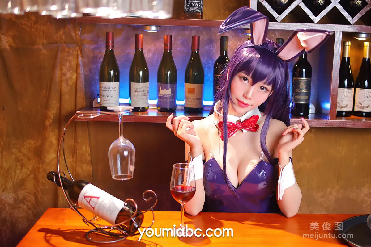 [尤蜜YouMi] 抖娘利世 - 學姐是兔女郎 36