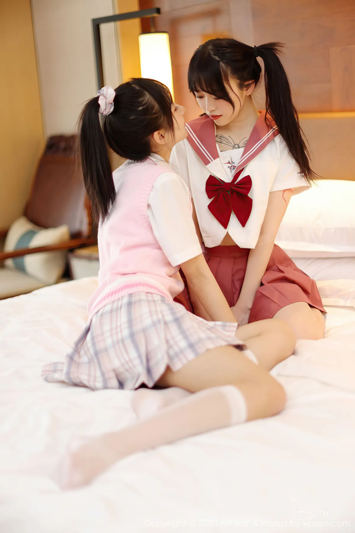 [模範學院MFStar] Vol.507 兩位清純可人的軟妹紙 12