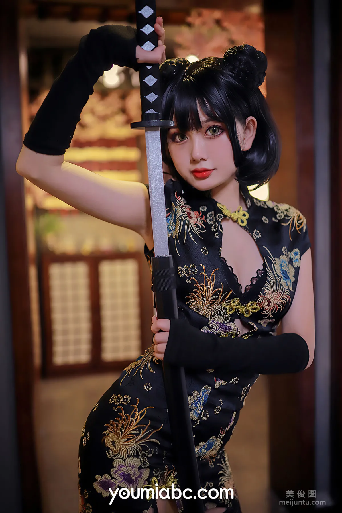 [尤蜜YouMi]  您的蛋蛋 - 旗袍武士娘8